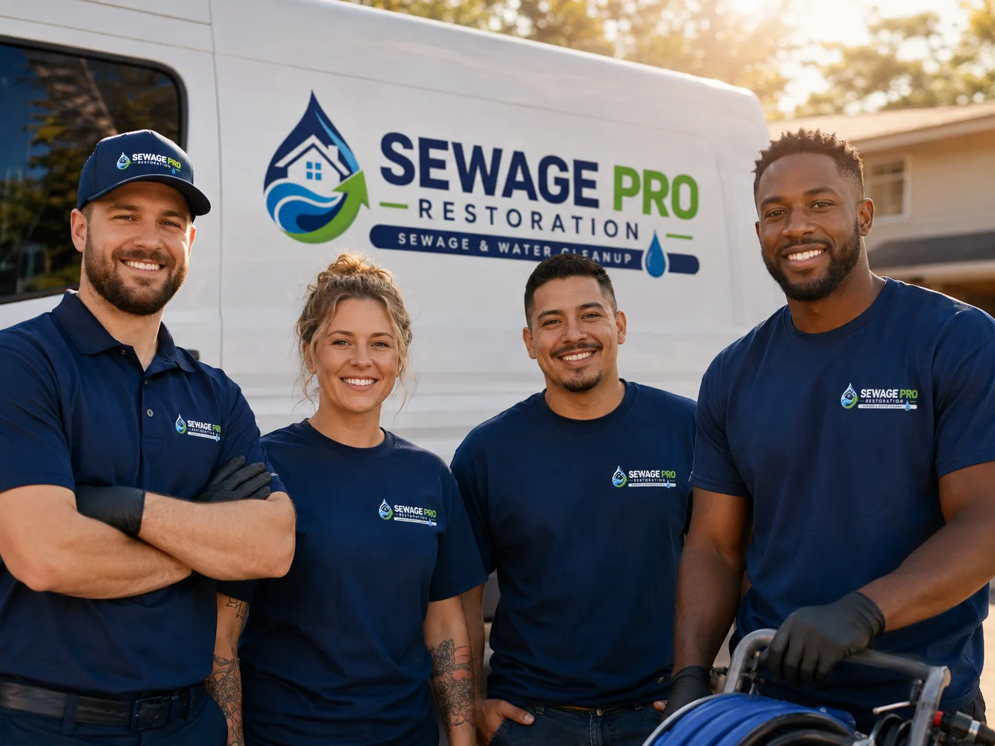 Sewage Cleanup Services company in Huggins, MO
